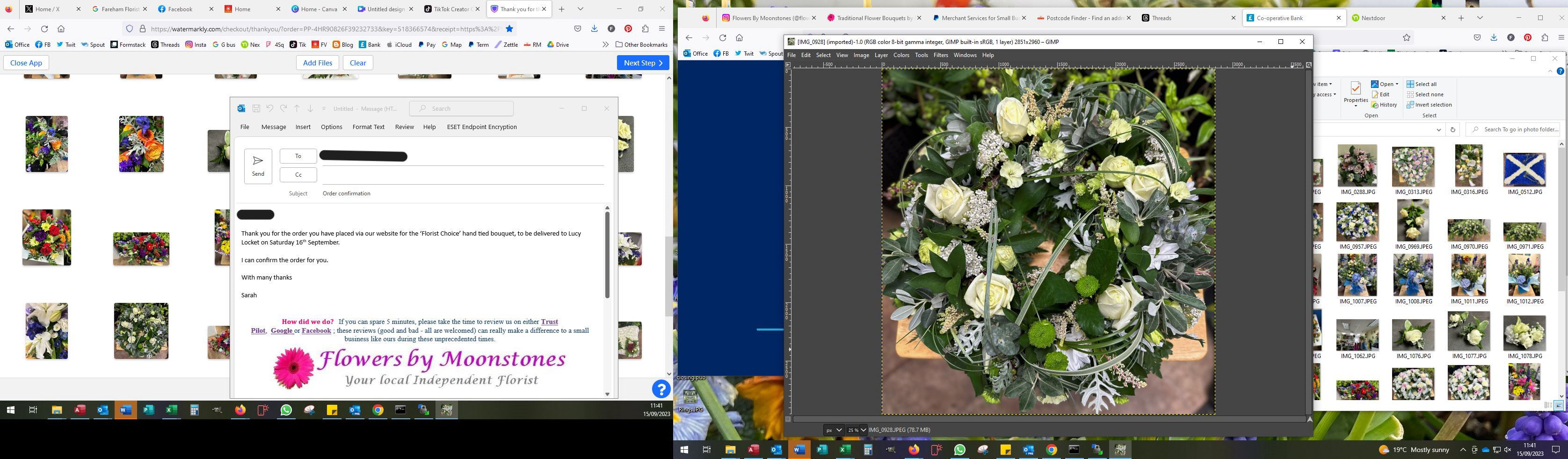 flowers by moonstones desktop